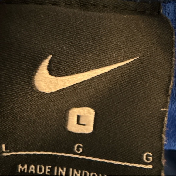 Nike Boardshorts Men’s Large Blue Geometric Drawstring Beach Performance - Picture 6 of 9